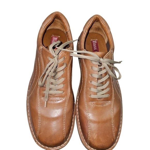 Bass Zambezi Men's Leather Lace Up Shoes in 11D - Picture 3 of 5